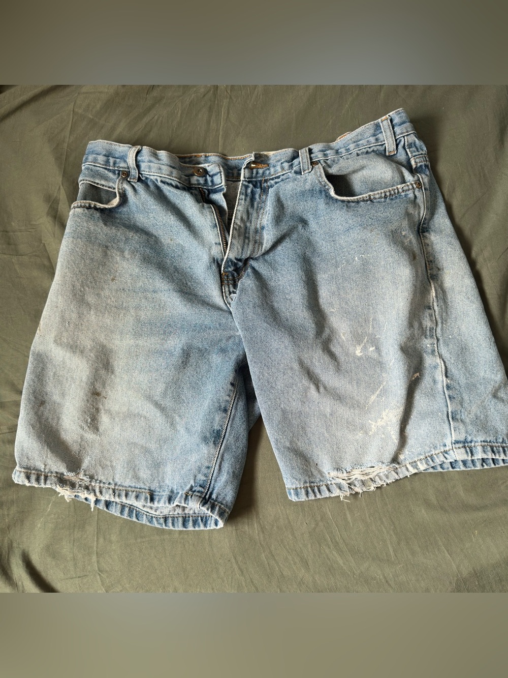 Faded Glory Men's Light Indigo Denim Shorts